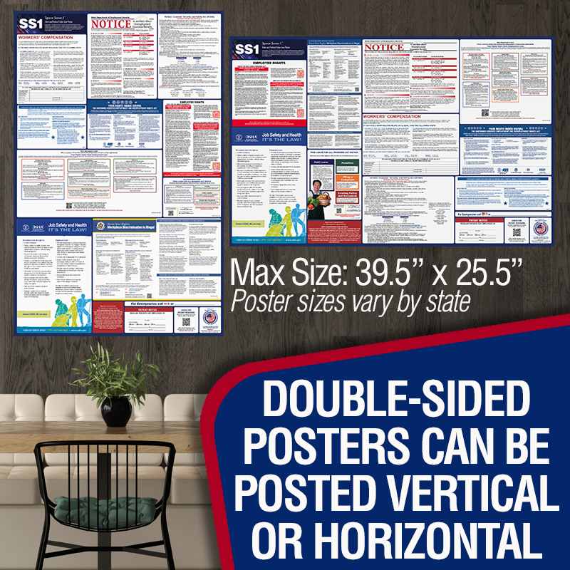 Texas & Federal Labor Law Posters [English & Spanish]